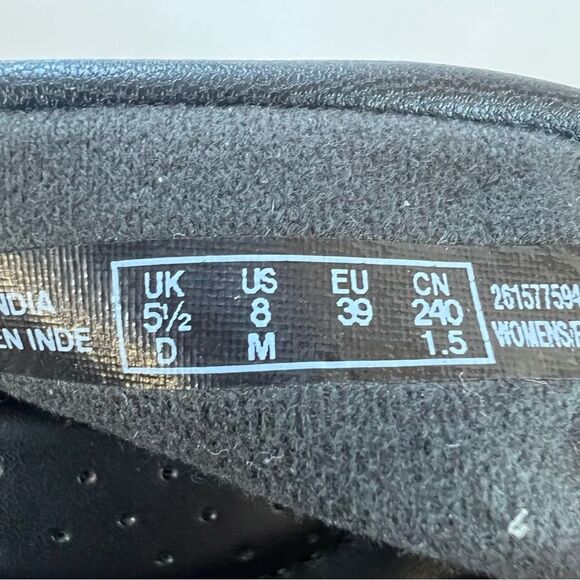 Clark’s Reyna Twist Women's Black Slide Comfort Slip On Slide Sandals SZ 8 - Picture 6 of 14